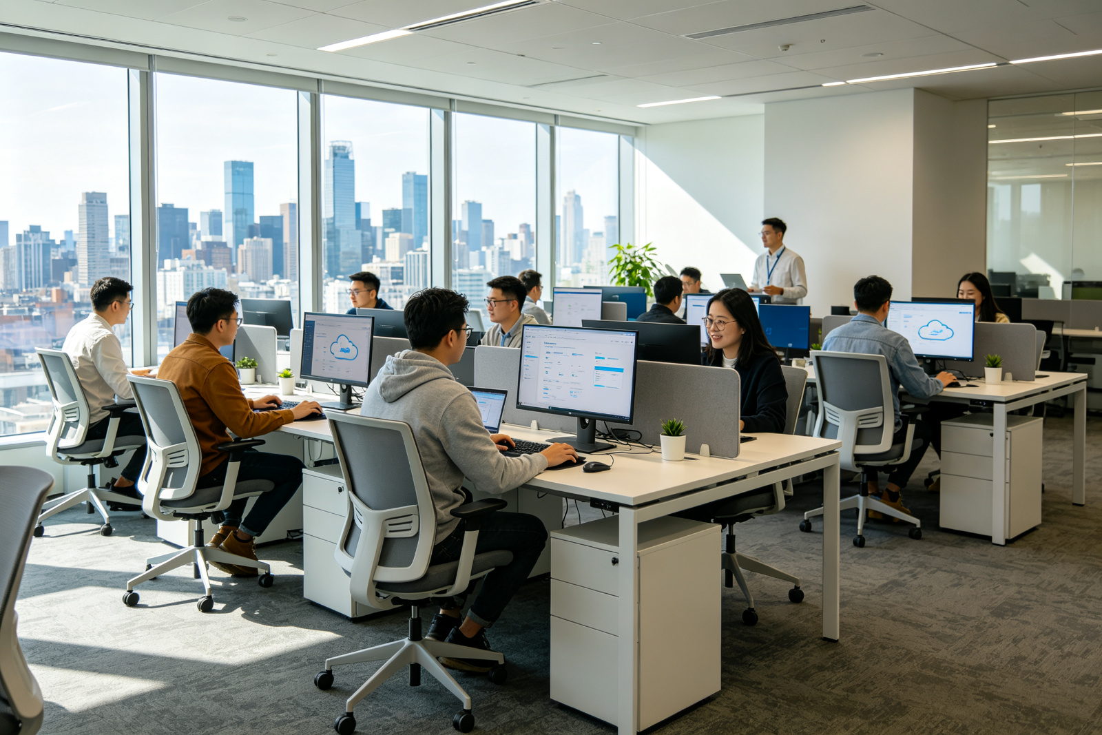 SaaS企业办公区